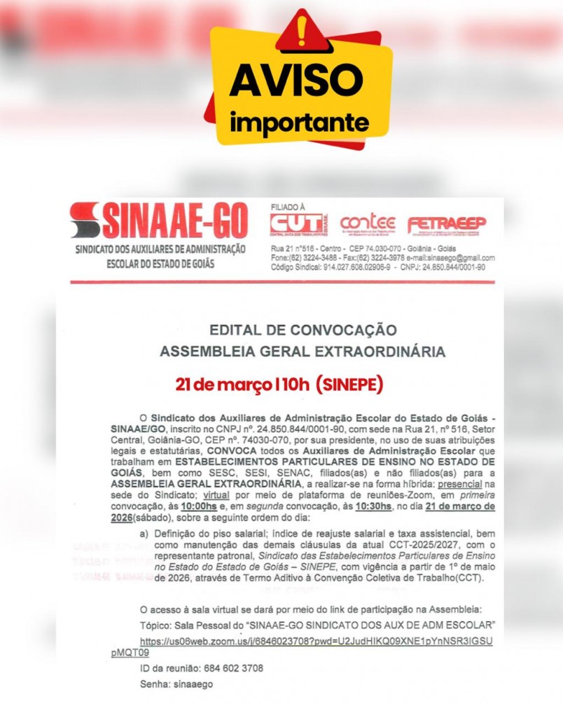 Edital de Convocação