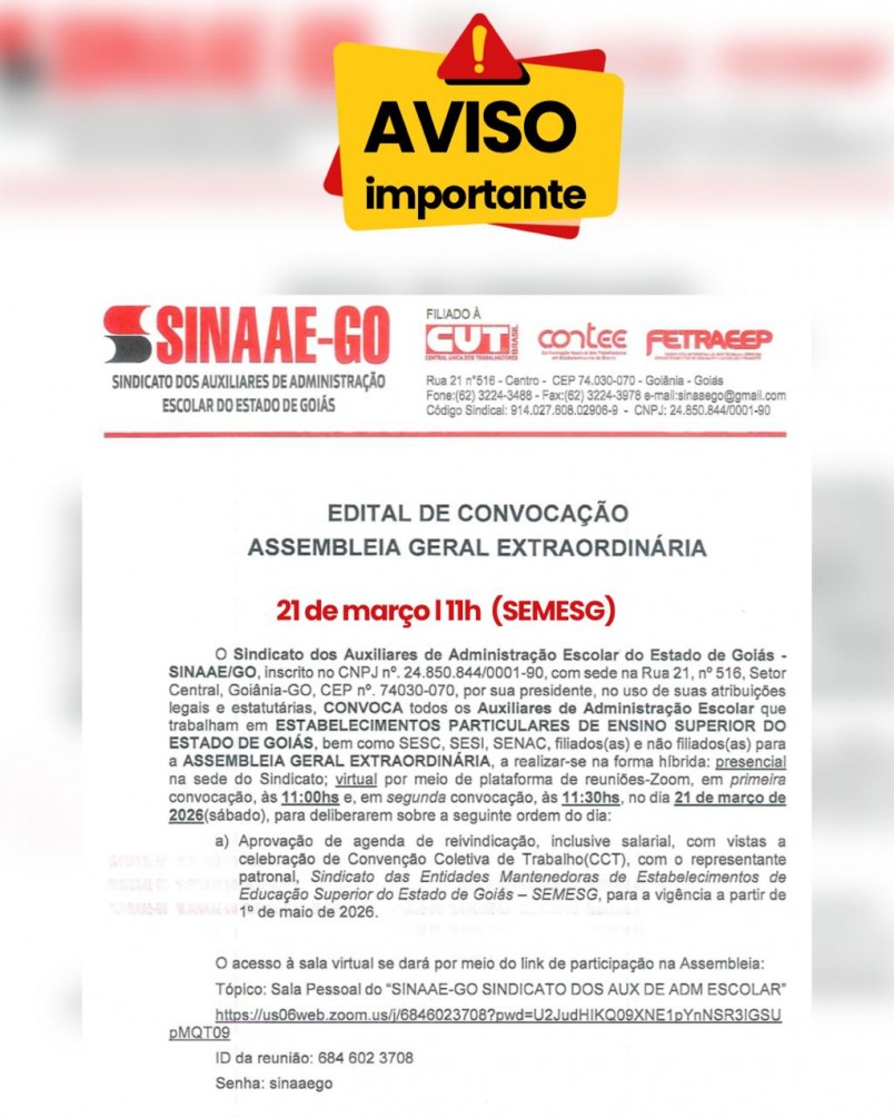 Edital de Convocação